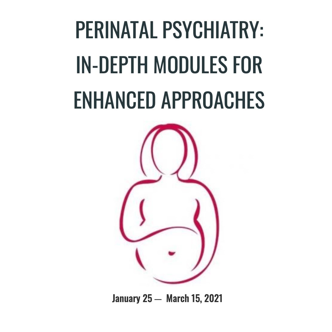 MMHLA2's tweet image. There’s still time to enroll in “#Perinatal #Psychiatry: In-Depth Modules for Enhanced Approaches” through @MGHPsychAcademy with @WmnMentalHealth @edwinraffi.

lms.mghcme.org/content/perina…

#womenshealth #mentalhealth #perinatalmentalhealth #obgyn #MCH #MFM #MMH #PMAD @MGHPsychiatry