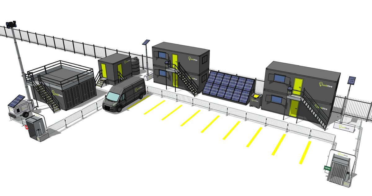 think_hire's tweet photo. New 3D interactive site design service from ThinkHire to support our clients in planning, managing and execution of projects. #siteestablishment #sitemobilisation #infrastructure #decarbonisation #ecosite https://t.co/mDyAHqNmsb