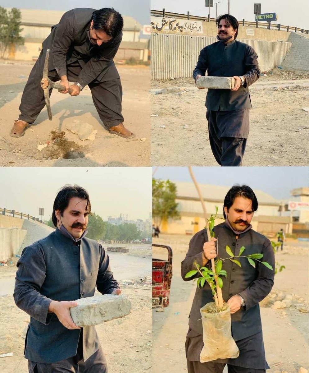 Trust me I have No words for this pictures. He is an MNA and still he never stop doing volunteerism. ❤️
#Leader #AlamBhai #MNAAlamgir #Fixit https://t.co/NTVflLZldC