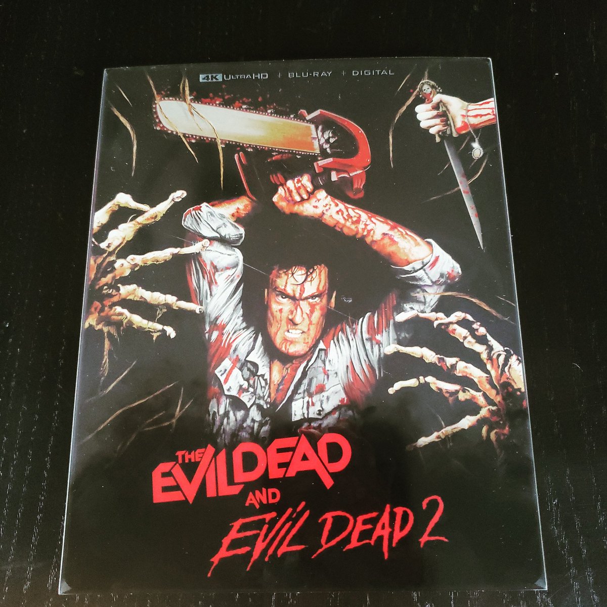 MassGrave's tweet image. it took some hunting, but I finally got my hands on the Evil Dead @BestBuy exclusive 4K #Steelbook!

#CollectionResurrection
