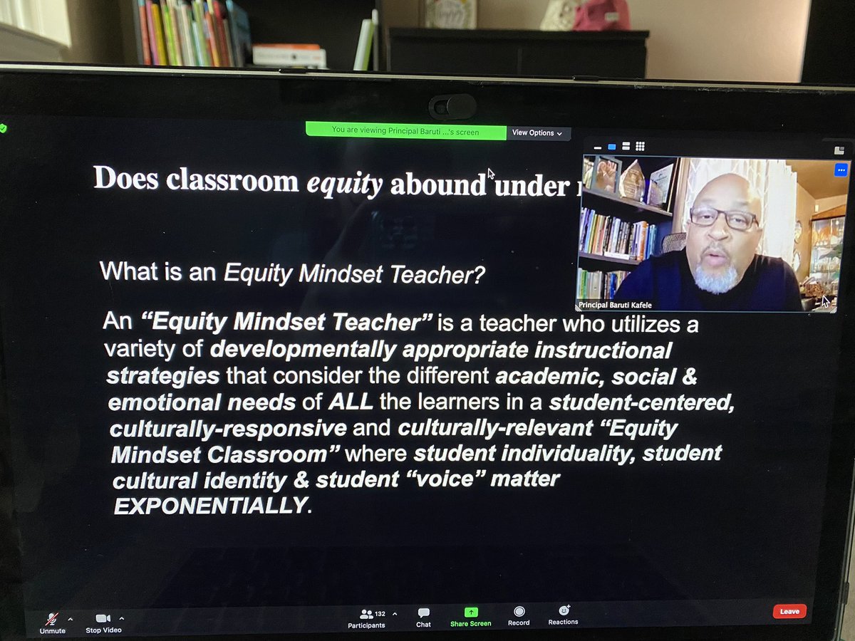 Such valuable learning today with <a href="/PrincipalKafele/">Principal Kafele</a> and <a href="/Region10ESC/">Region 10 ESC</a>. Developing relationships and truly knowing and seeing students is key: “You must earn the right to be in their space”. #mymisd #walkerstrong