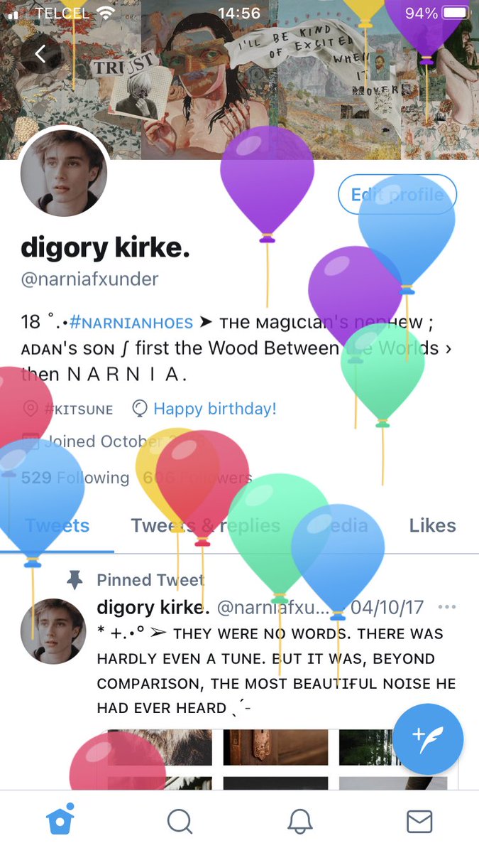mi perfil tiene globitos🎈