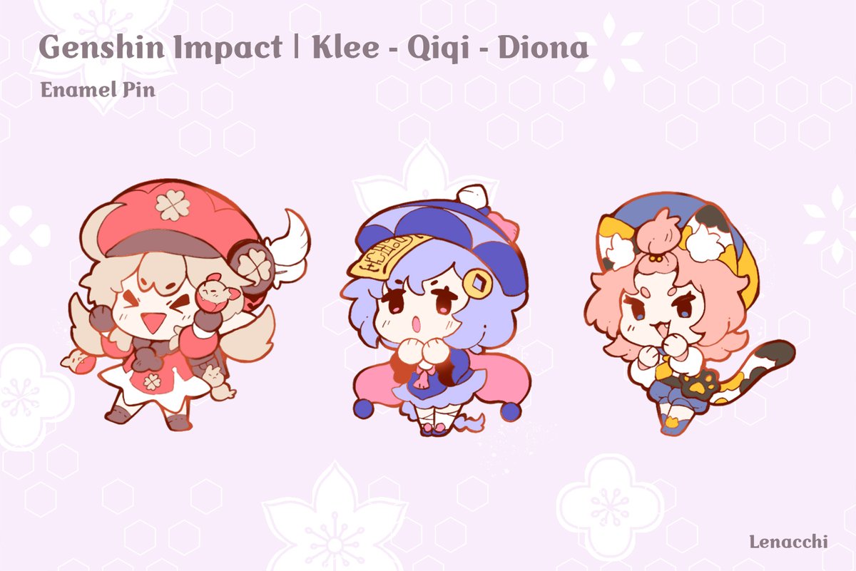 LenacchiArt's tweet photo. 💫Shop Update💫

🔸Ganyu &amp; Xiao Preorder
🔸Albedo &amp; Sucrose Preorder
🔸Klee, Qiqi &amp; Diona Preorder
🔹Childe, Zhongli and Paimon in stock!

💗RT appreciated #GenshinImpact #原神 https://t.co/OMaUYVKIAW