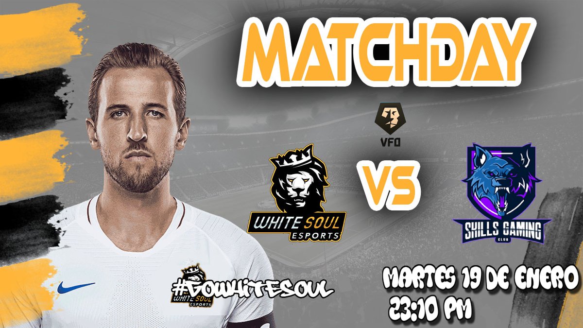 🔥MATCH DAY🔥

🏆 <a href="/VFOspain_ps/">VFOspain PS</a> 
📝 Jornada 15
🕘 23:10
🆚 <a href="/SkillsGaming_/">Skills Gaming🐺</a> 

📢 Partido contra el líder de la liga, saldremos a por todas a recortar puntos a los de arriba. Deseamos suerte al rival y que sea un gran partido.

#GoWhiteSoul🤍