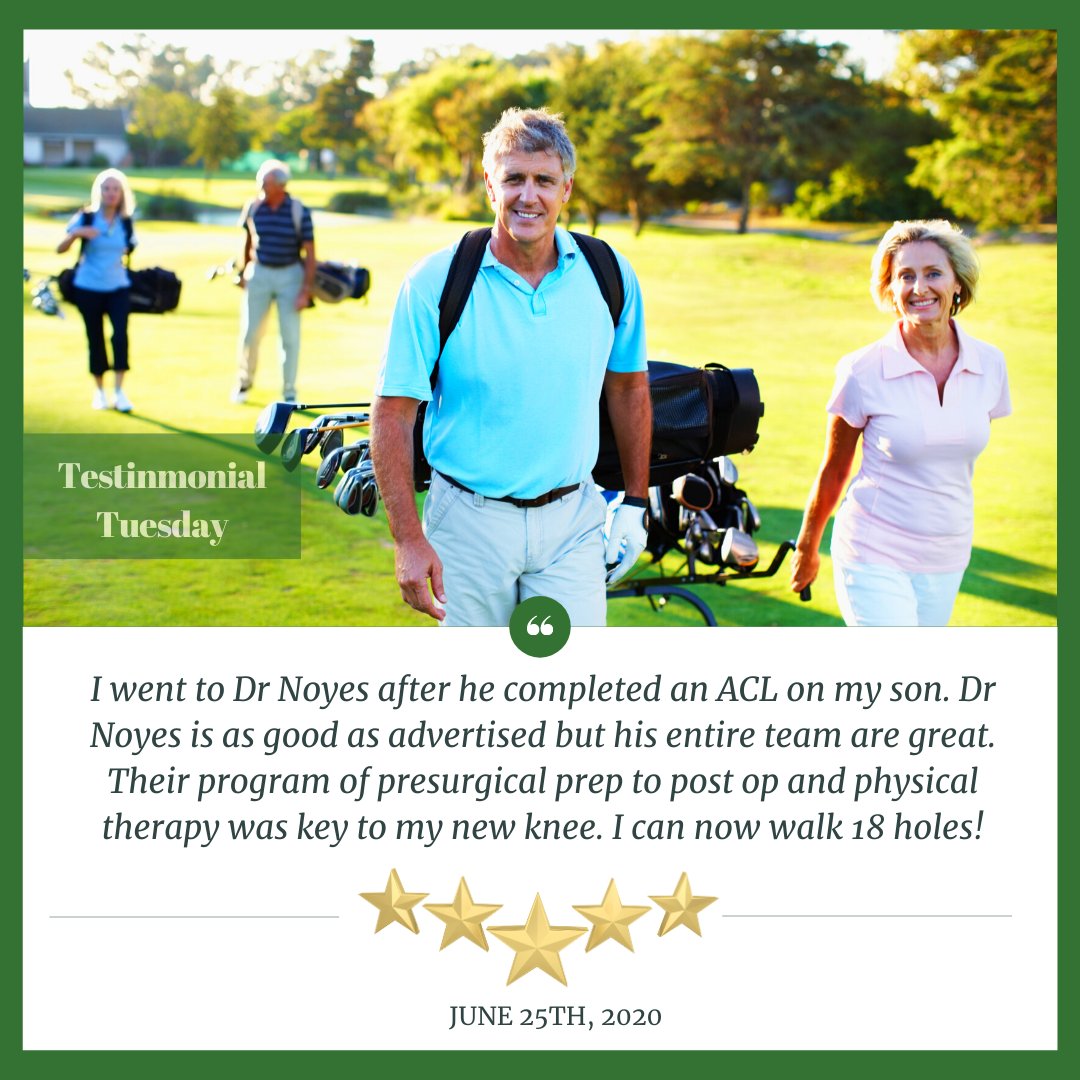 NoyesKnee's tweet photo. ⭐️⭐️⭐️⭐️⭐️ "Thrilled with results"

We appreciate all feedback from our patients and strive to provide the best of care. Its important to us to hear your concerns and address all questions! 

Thank you for your rating! https://t.co/mjYwRIP49J