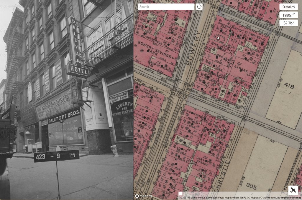 NYC Street View from the 1940s, incredible project bit.ly/3it6lSo