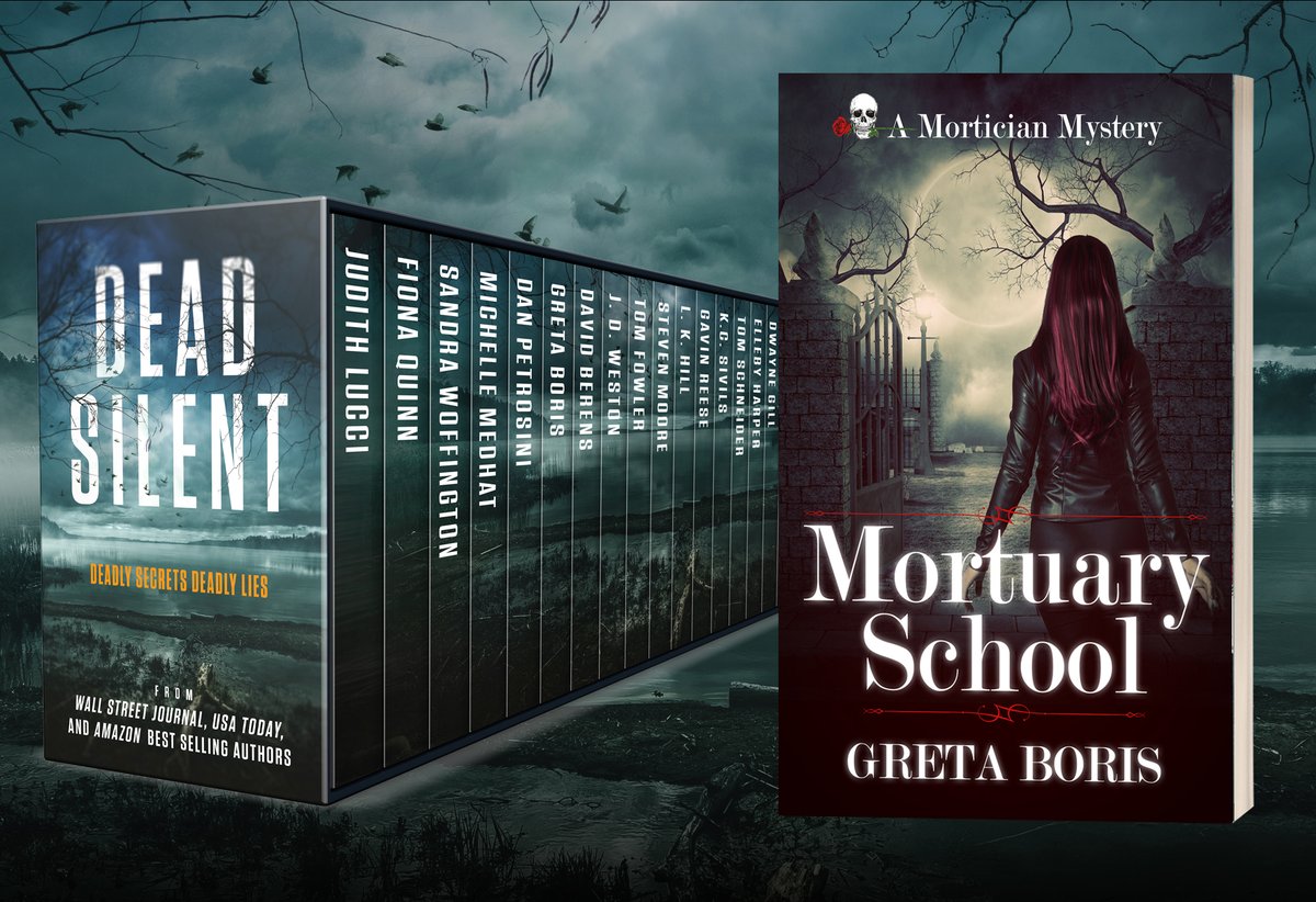 Just coming out of the gate today and already a #1 Bestseller and a #1 New Release! Get yours while it’s only 99 cents. books2read.com/DeadSilent