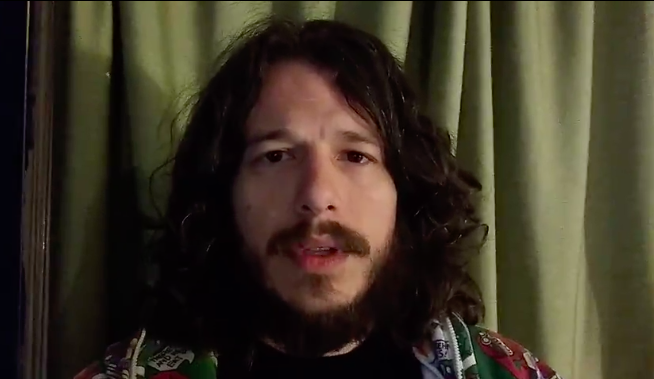 This is Brendan Hunt. Lives in Ridgewood, Queens. He's been posting conspiratorial nonsense on social media for months now.