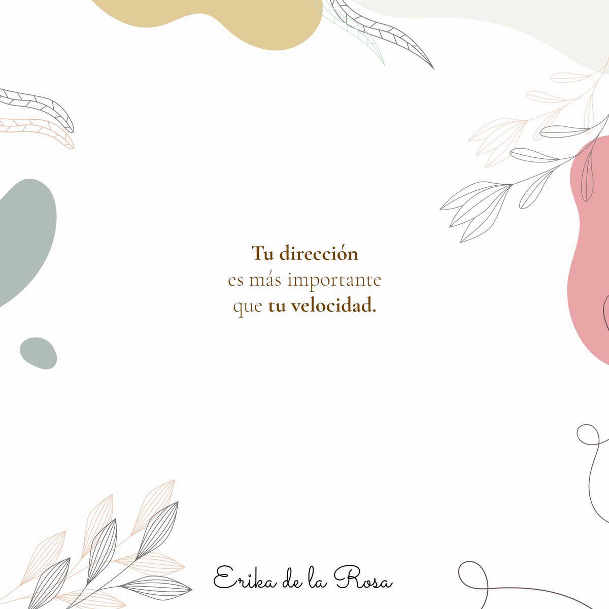 ERIKAMAZAPAN's tweet photo. De nada sirve ir más rápido si vas por el camino equivocado. #FelizMartes #GoodVibesOnly https://t.co/1nXYFYEmol