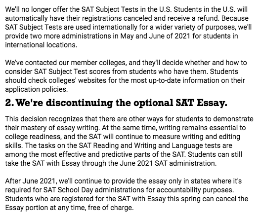 Mules2College's tweet photo. It's OFFICIAL!
Goodbye @OfficialSAT Subject Tests and #Essays!
💙💛👏💙💛

@AHHSmules @AHISD @ahhs_ptso @WeGoPublic @broocrum @AcceptGroup @Taft_Career_Ctr #College #admissions #testing #SAT #Classof2022 #Access #Equity #Inclusion #Diversity #MoreThanANumber #CollegeBoard https://t.co/sOx3r0aNMh