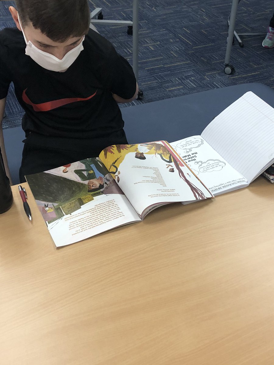 MrsGibsonTweets's tweet photo. Today weβre exploring main idea in nonfiction texts and loving every minute! So glad to be back to enjoy these moments and see the excitement in these kiddos faces as they explore new topics. #nonfiction #readingforpleasure #readingforinformation https://t.co/ELZkfPFE5I