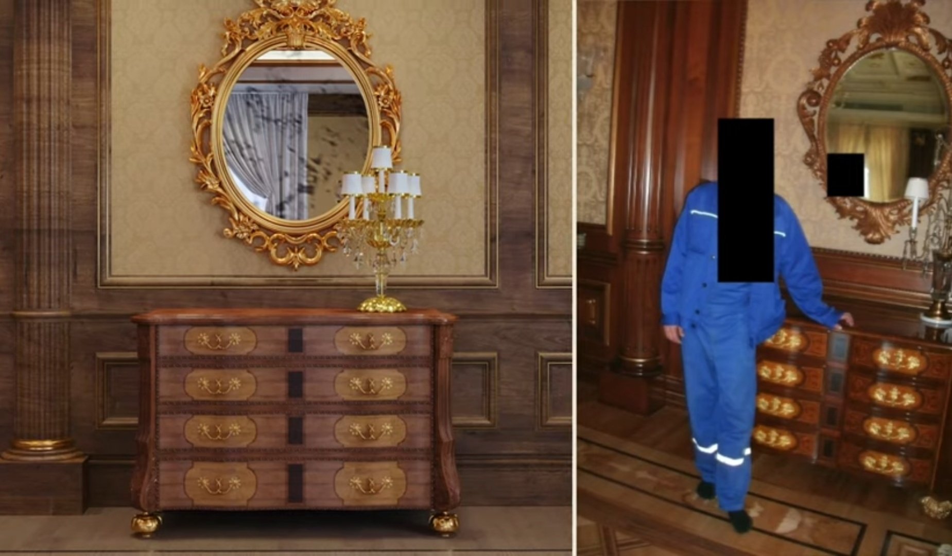 Дворец Путина внутри