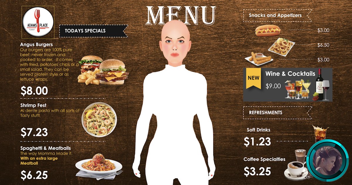 AgoraBrands's tweet photo. Clothing or uniform options for avatars in the service industry are limitless.  Shirt, pants, dresses, are all easily created, and clothing colors are easily changed out as desired. Learn more: https://t.co/f1ZPxe5PVs  #aileen #thefaceofai #avatarsasaservice #ai #avatar https://t.co/8MuZOxqkwF