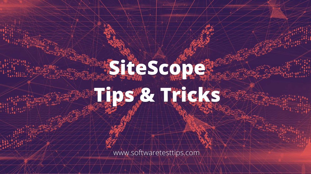 AnitaHolley's tweet photo. #TechTips @MicroFocus #SiteScope - Tips and Tricks via @test_tricks https://t.co/khhFQkg8uv #TeamMicroFocus https://t.co/tk7Jw7rklT