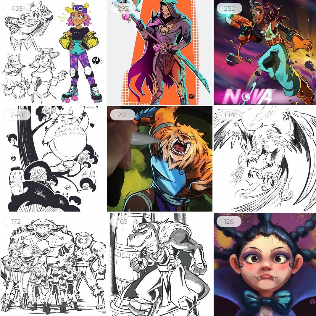 GAHHHHHamilton's tweet photo. My top 9 Instagram posts from last year...I’m so late to the insta party 🎉 🙈 https://t.co/qObiRnHpdp
