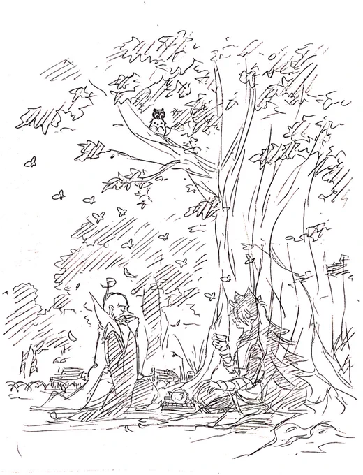 【雑描】キュウ爺と風息

ゆっくり話せた日

#羅小黒戦記 