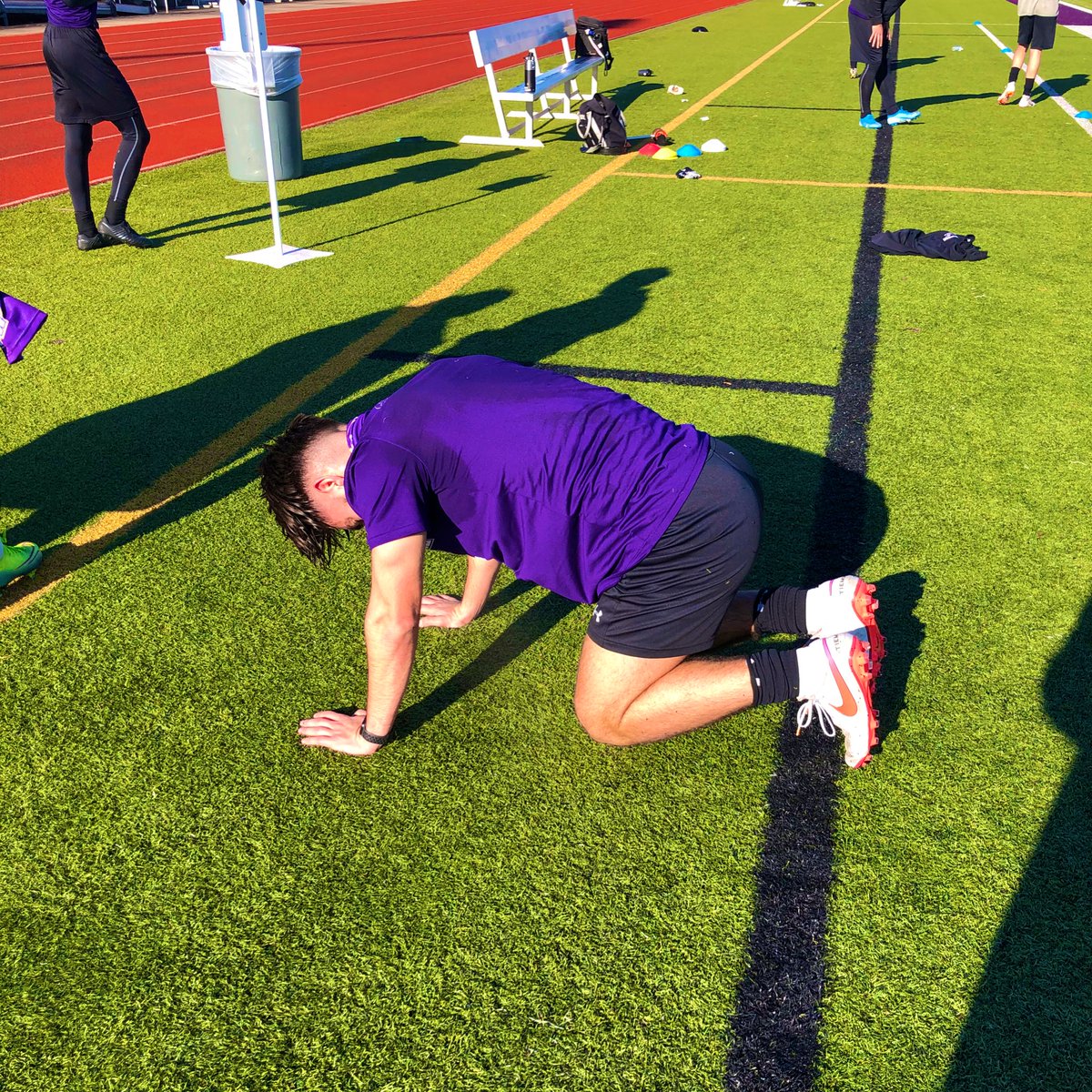 First training of 2021🤟🏼✅

A beep test high score of 22.2 from the captain👊

#bearcatboys #weback