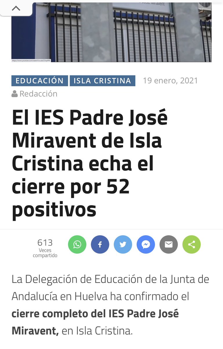 jochimet's tweet photo. Al habla un agorero, sin palabras me quedo. No me gusta q podamos tener razón, pero menos me gusta q los responsables de @EducaAnd @AndaluciaJunta @javierimbroda @JuanMa_Moreno sigan haciendo tonterías cómo permitir movilidad a cazadores y turistas de la nieve #AulasSegurasYa https://t.co/0LhwmnqZoh
