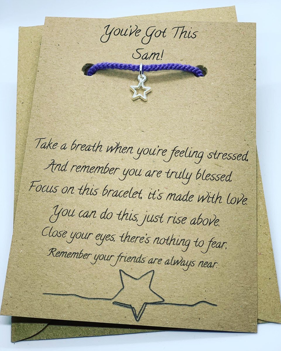 IThreadToThink's tweet photo. #ithreadtothink #braiding #bracelet #stneots #cambridgeshire #vegan #recycledmaterials #star #charmbracelets #youvegotthis #colleagues https://t.co/olQxGbL45d