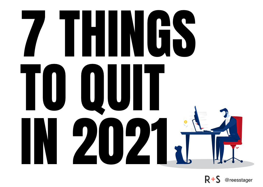 No surprise here, but 2020 was an interesting year! With a new year upon us, let's all take some time to say goodbye to old habits! Head to our Instagram to see our list of 7 things you need to quit in 2021: instagram.com/p/CJ6fD-KAQvy/