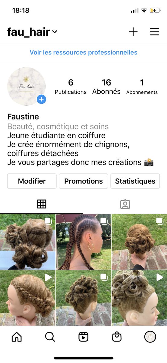 faustarbb's tweet photo. Venez vous abonner 
Aidez moi à  faire connaître ma passion 💇🏽‍♀️ https://t.co/2MucbpUS2a