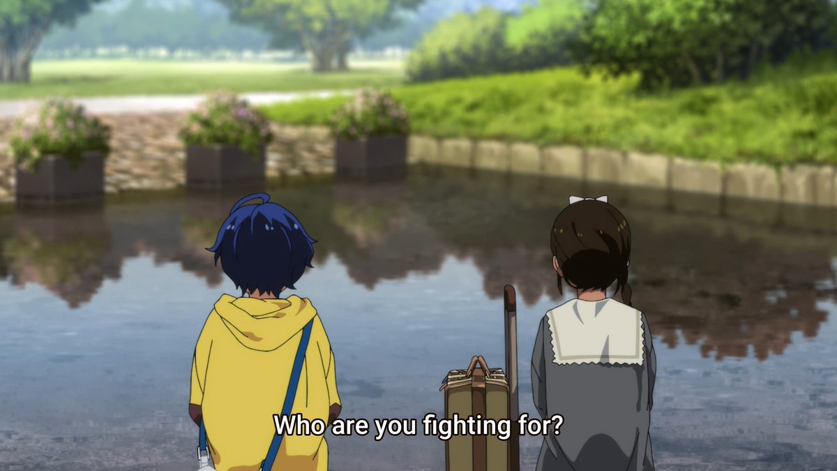 I mean I don't want her being harsh with MY little precious Ai, but I know what she had to say had to be said. When posed with the question of who is she doing all this for, she confidently responds with Koito, her dear friend.