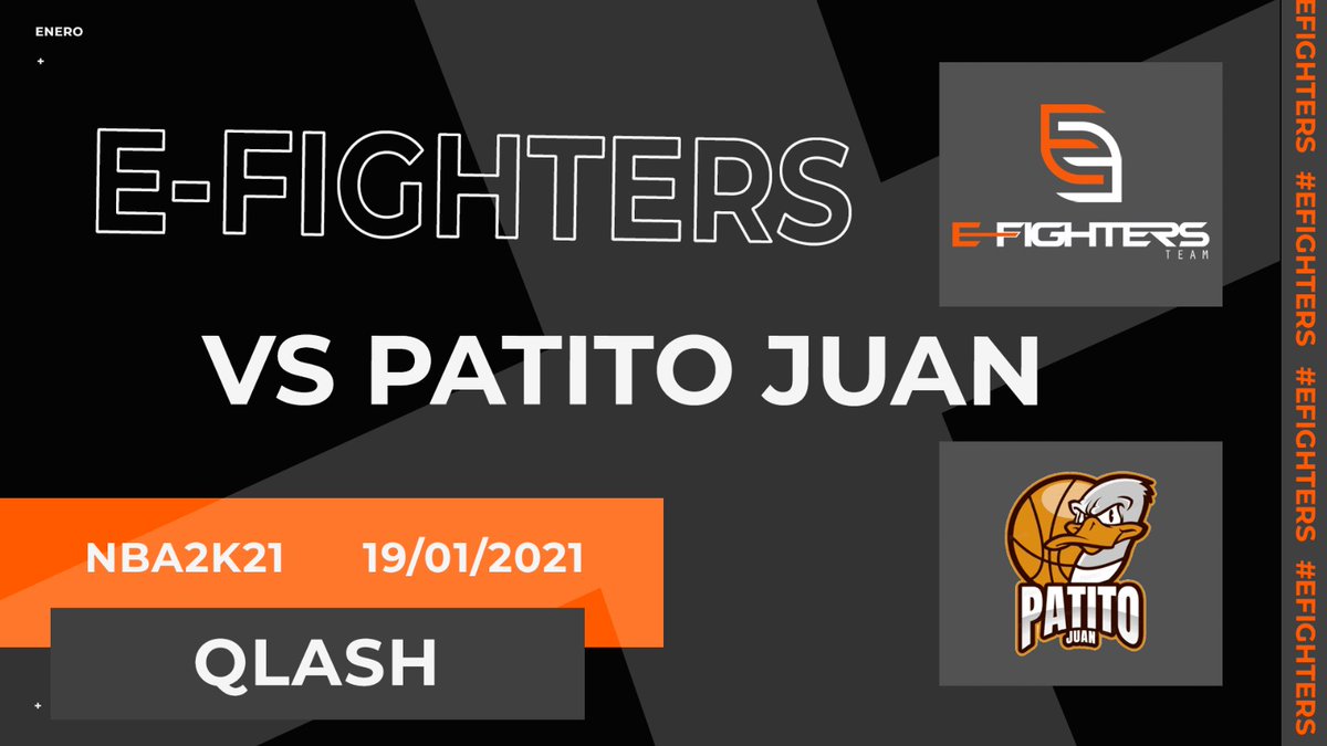 EfightersTeam's tweet photo. 🟠 #NBA2K21  🟠

Pues esta noche disputamos la liga @QLASH_NBA2K  , os esperamos en el directo de hoy 👊

⏰ 22:30 h🇪🇸
🆚 @patitojuan2k 
💻 https://t.co/DpRlPVPUTI

❗️Mucha suerte equipo❗️ https://t.co/b9h6qzOkFs
