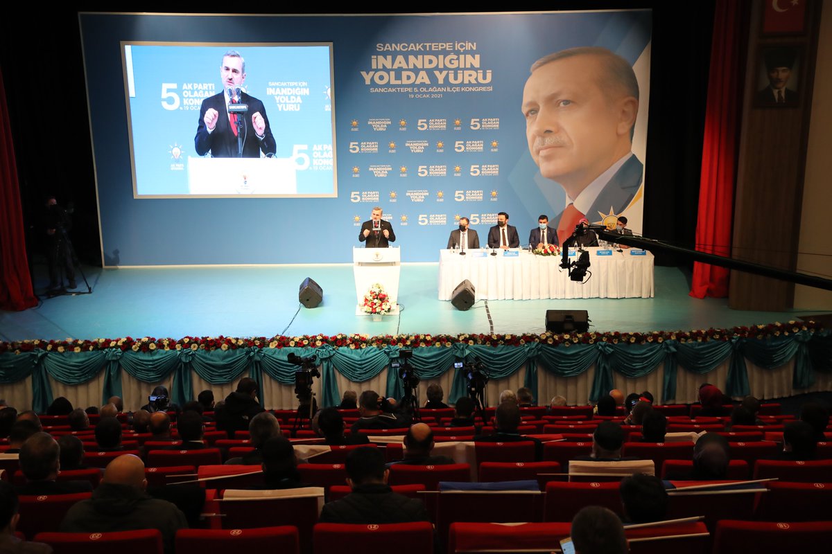 bayramsenocak's tweet photo. Sancaktepe 5. Olağan Kongremizi salgın tedbirlerine uyarak gerçekleştiriyoruz.

AK Parti'miz dinamik ve reformcu bir bakış açısıyla, hizmet ve eser siyasetiyle Türkiye’nin son 18 yılının mimarı oldu. Verdiğimiz mücadele her daim ülkemiz ve milletimiz için.

#İnandığınYoldaYürü https://t.co/N5u89eU4fP