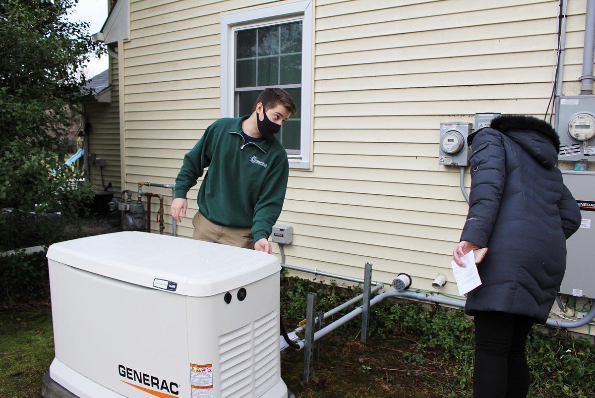 GreenSunNJ's tweet photo. Behind-the-scenes photos from our latest #generatororientation! All of our clients get a detailed orientation of how their new #generac generator works.

#BTS #generator #powersaver #electricity #lightson #learning #newjersey #nj #njenergy #newjerseylife ￼ #smallbusiness https://t.co/9UuidJWOev
