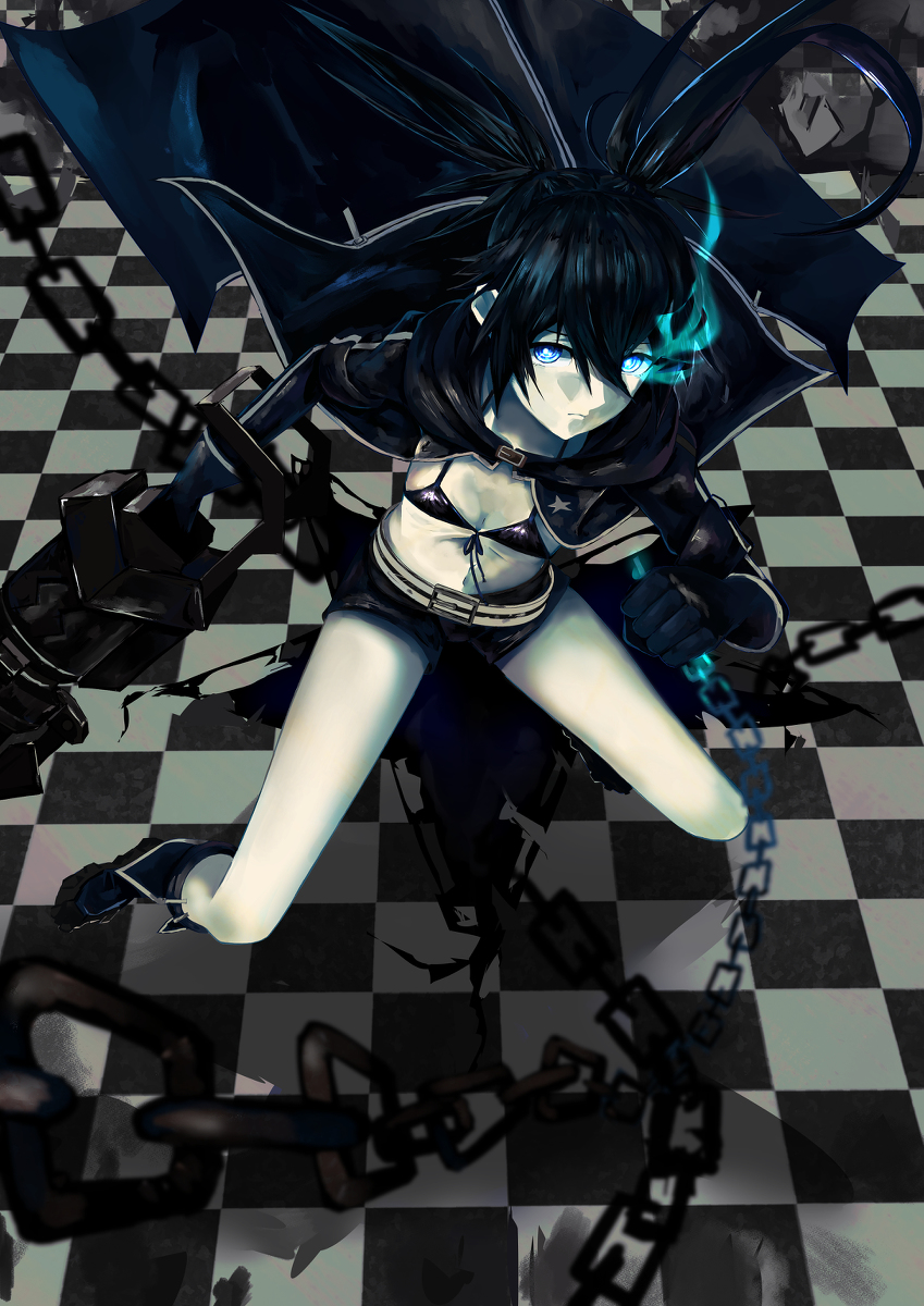 えとばね ブラック ロックシューター 女の子 ブラックロック シューター ブラックロックシューター B Rs 黒衣マト T Co Oik4jmcjko