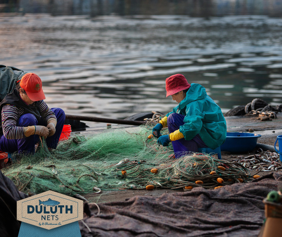 Menhaden Gill Nets - Fishing Nets - Duluth Fish Nets An H