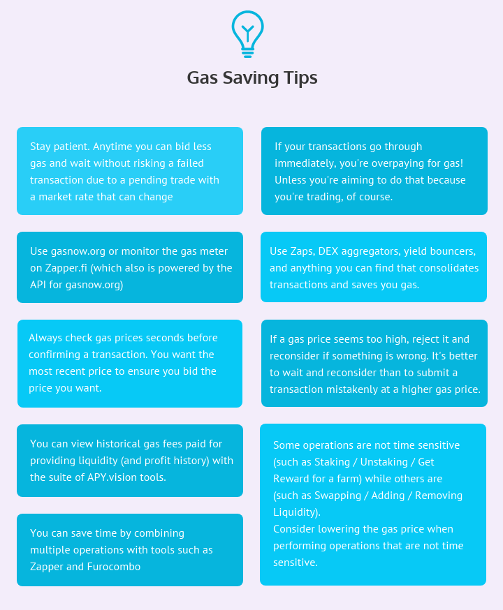 DeFi Power Move Alert: On Uniswap, save up to 20% on gas costs by choosing to receive WETH when entering or exiting a liquidity pool.Or follow one of these other helpful tips!