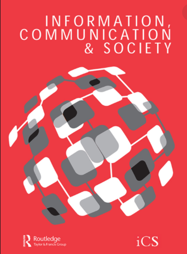 Our Special Issue for Information Communication and Society is finally out. 

This special issue comes from a successful <a href="/IAMCRtweets/">IAMCR</a>   pre-conference, <a href="/bruce_mutsvairo/">Bruce Mutsvairo</a> @kristinso and myself organized in Madrid in 2019.

Here our introduction 
tandfonline.com/doi/full/10.10…