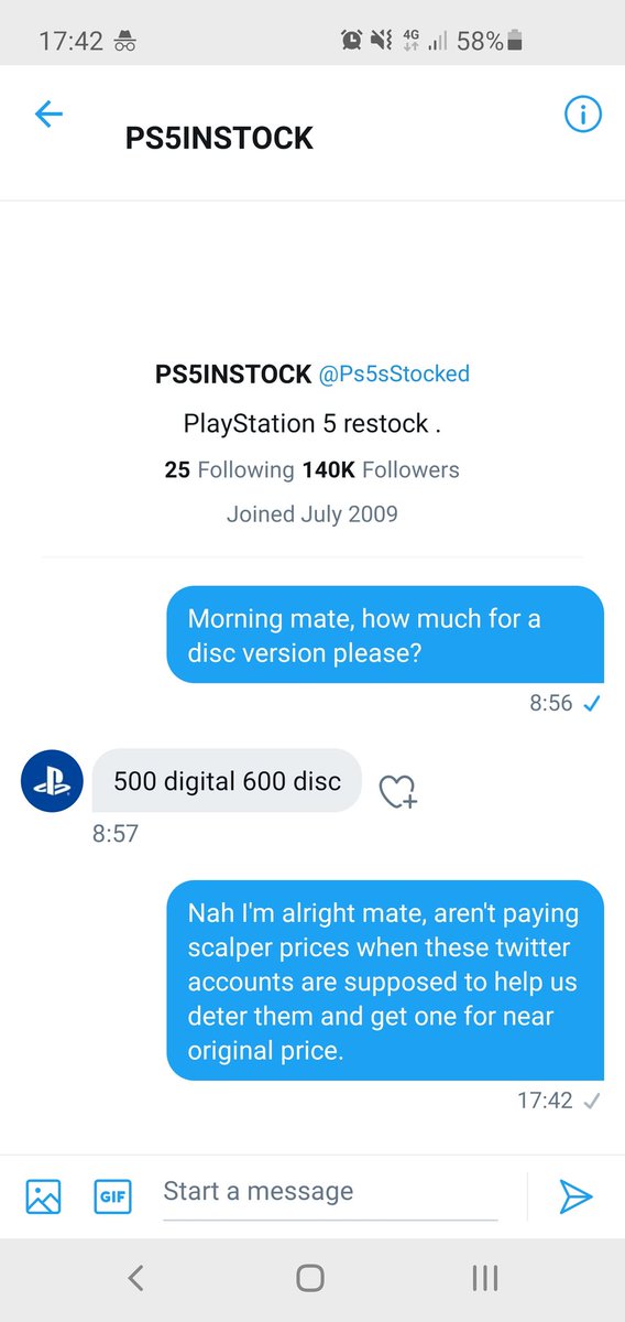 hartleysUK's tweet photo. @Ps5sStocked don't bother with these guys, they are actually scalpers. https://t.co/J2KCa0aYfG