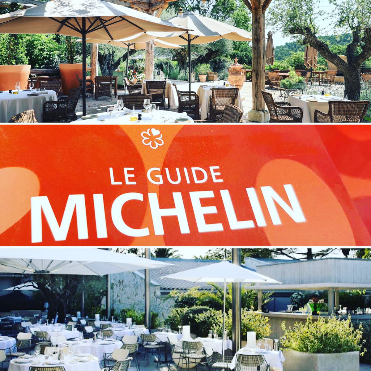 marcgiraud83's tweet photo. Toutes mes félicitations au restaurant Colette de l’Hotel Sezz Saint Tropez, et à son chef Philippe Collinet qui obtient une première étoile au Guide Michelin 2021 ; ainsi qu’au Jardin de Berne au Château de Berne à Lorgues et son chef Louis Rameau qui obtient une étoile verte... https://t.co/aDYa7gAG0U