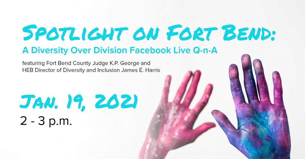 FBC_Judge's tweet photo. I look forward to discussing the #DiversityOverDivision Initiative with @HEB today at 2pm on Facebook #LIVE: https://t.co/Vj8LuCb0Zx