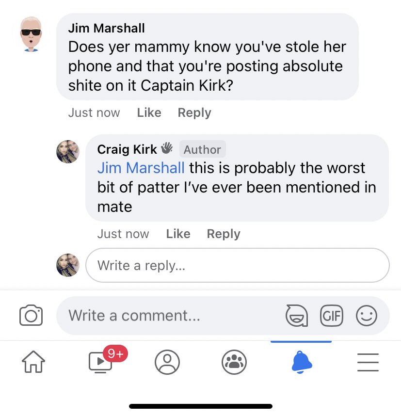 I’m no letting that slide. That was shocking 