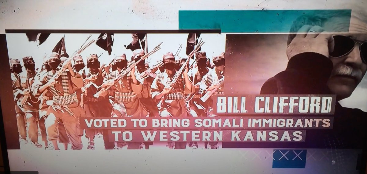 The white nationalist militia was targeting a Somali immigrant community and despite the near-miss of horrific violence  @RepMann decided to spend good money amplifying similar xenophobic troupes for his own personal and political gain.