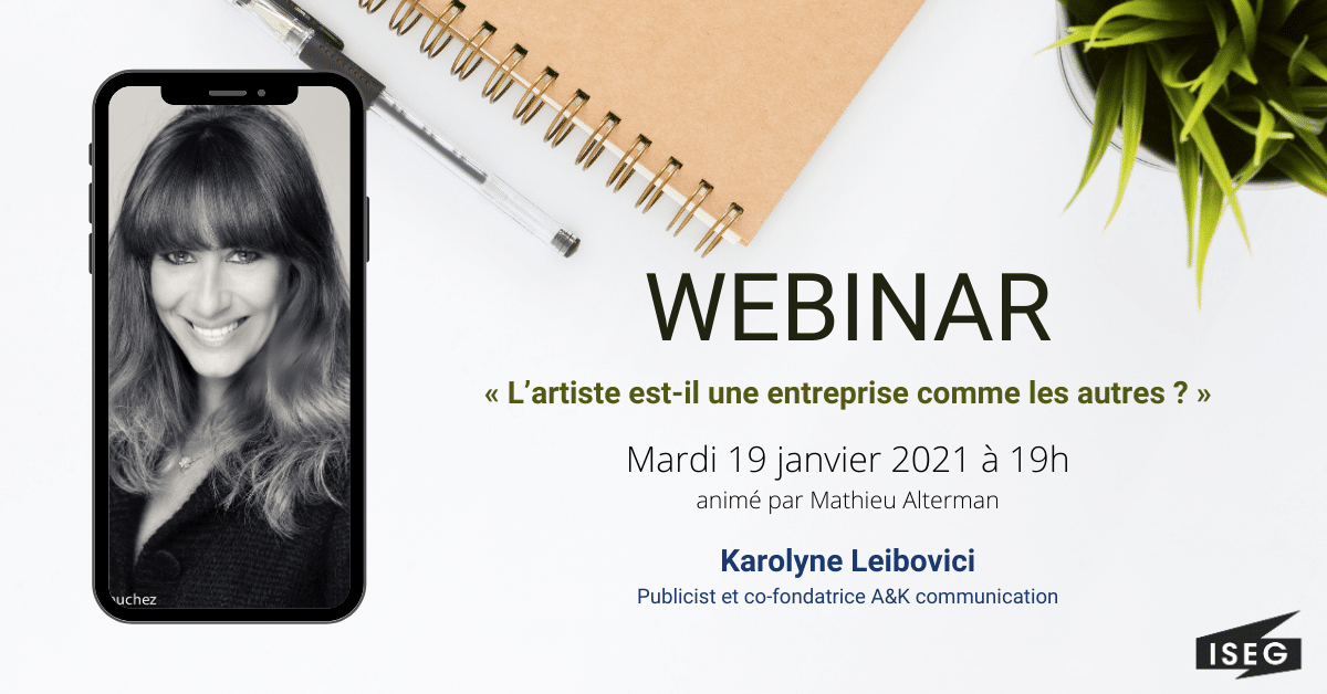 camillejourdain's tweet photo. Quelle est la place du #marketing dans l’industrie culturelle? Quel est l’impact de la crise sanitaire sur les #artistes #entrepreneurs? 
Karolyne Leibovici @KLeibovici de @A_et_K_Com en parle dans 5 min sur #YouTube. #webinar #ISEGUP 
https://t.co/7CPkSiNR9i https://t.co/wnU5TlhQ9t