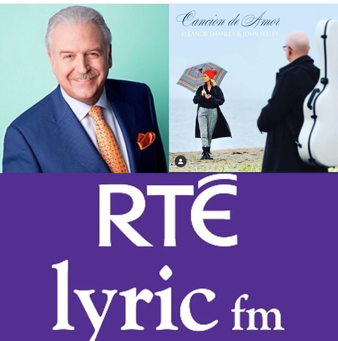 Ailish Toohey (@ailishtoohey) on Twitter photo As part of ‘Cancion De Amor’ being Marty’s recommended album this week,<a href="/EleanorShanley/">Eleanor Shanley</a> will be chatting w/the man himself 😉 <a href="/martylyricfm/">Marty Whelan</a> tomorrow morning. Tune in 0930 on <a href="/RTElyricfm/">RTÉ lyric fm</a> to hear what they have to say about t/album and all sorts. You have great taste Mr. Whelan😉 x As part of ‘Cancion De Amor’ being Marty’s recommended album this week,<a href="/EleanorShanley/">Eleanor Shanley</a> will be chatting w/the man himself 😉 <a href="/martylyricfm/">Marty Whelan</a> tomorrow morning. Tune in 0930 on <a href="/RTElyricfm/">RTÉ lyric fm</a> to hear what they have to say about t/album and all sorts. You have great taste Mr. Whelan😉 x