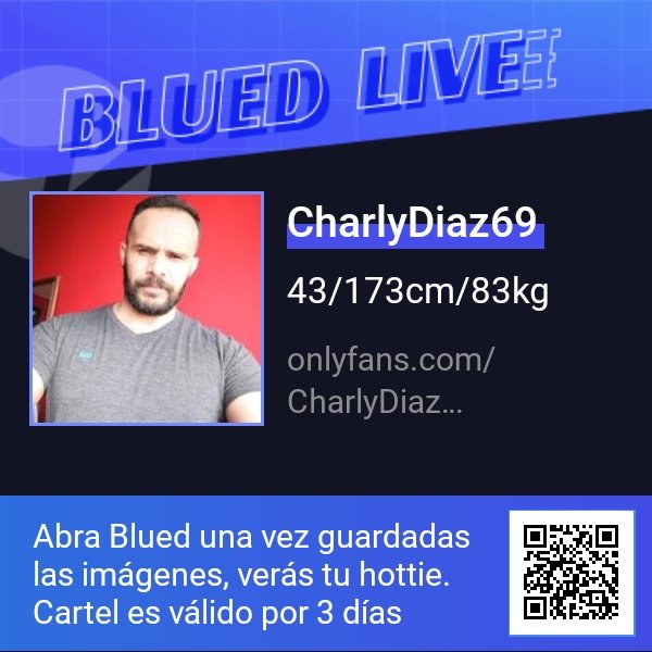 ??CharlyDiaz69?esta?en?vivo!?Míralo?antes?de?que?termine.?Blued?-?Siempre?chicos?reale.?#BLUED https://t