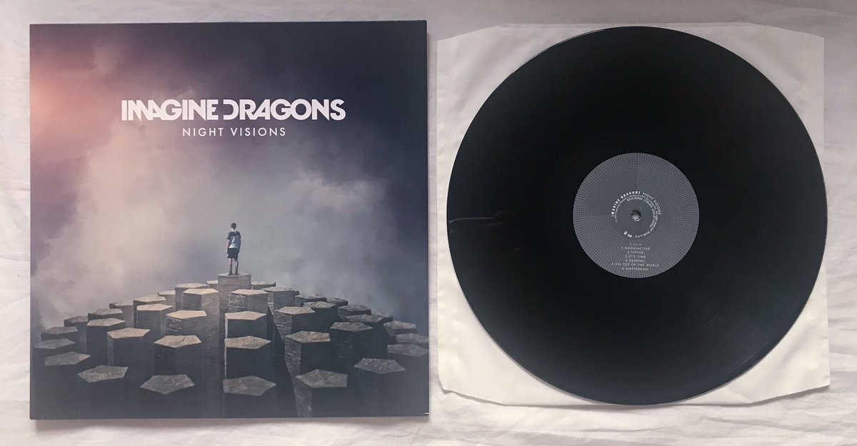 TodayVinyl's tweet photo. Today’s Spin: Imagine Dragons - Night Visions

A spectacular album that makes me think of summer and festivals. Saw them at Reading Fest in 2014 and they’re brilliant performers, check this out if you haven’t already! #vinyl #ImagineDragons #vinylcollection #music #indie #lp https://t.co/BzdVoRXH08