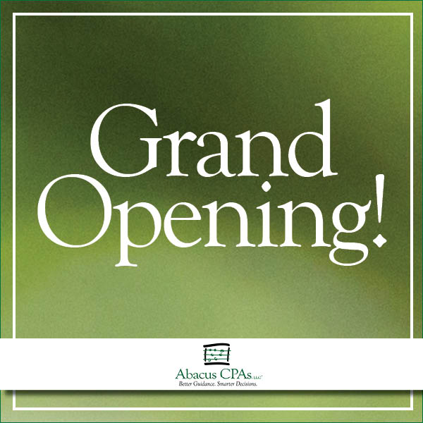 AbacusCPAsLLC's tweet photo. We're proud to announce the grand opening of our office in Salem, Mo! 

Abacus CPAs, LLC is known for providing better guidance so our clients can make smarter decisions - and our new office provides the opportunity for us to partner with even more great clients. https://t.co/ZBpM8lIkie