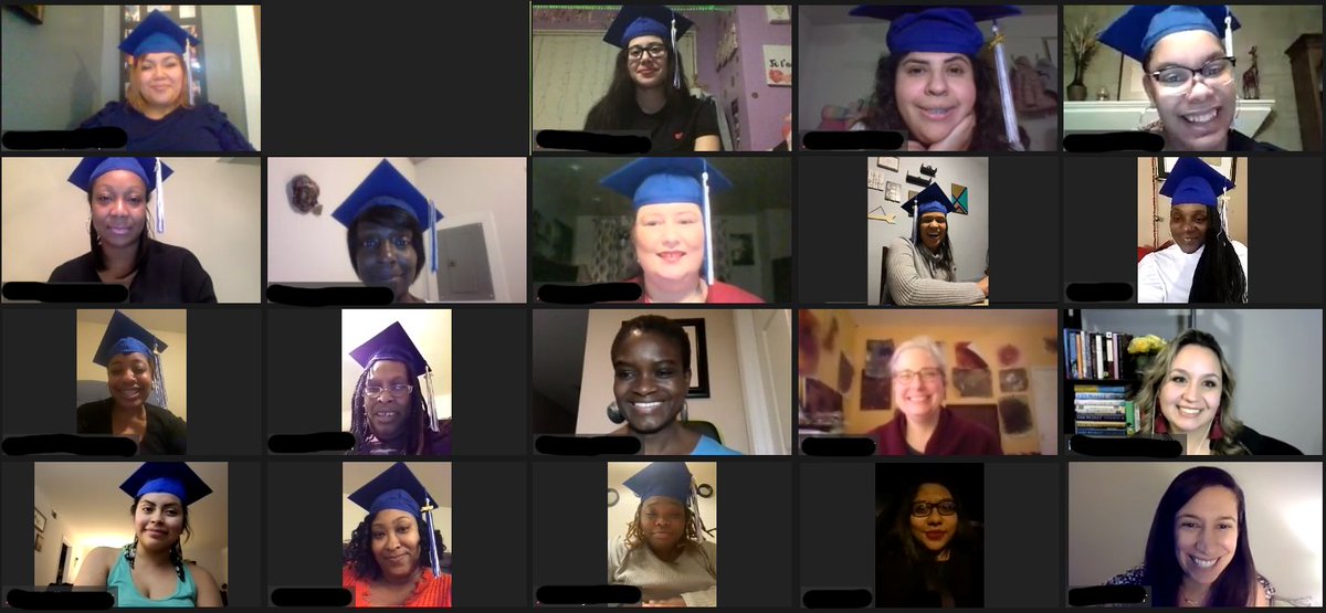 BriyaPCS's tweet photo. Last week we celebrated the #ChildDevelopmentAssociate Program #classof2020! Congratulations to our amazing graduates. You all persevered through a difficult year and we are excited to see you make a difference in the field of #education! https://t.co/TJqBM6GpSo