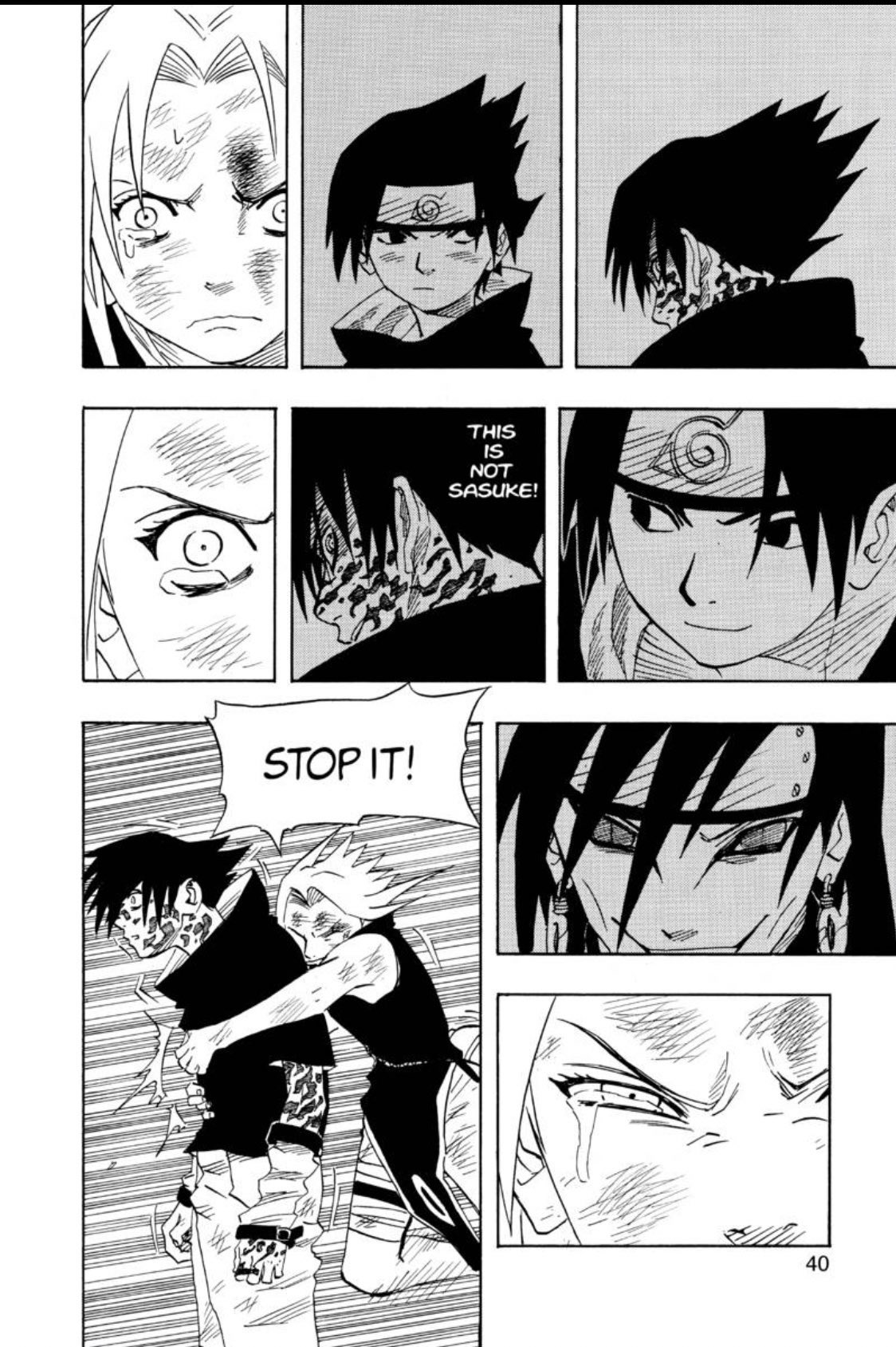 𝓜 ❀ ◓ on X: Sasuke and Sakura being Sasuke and Sakura   / X