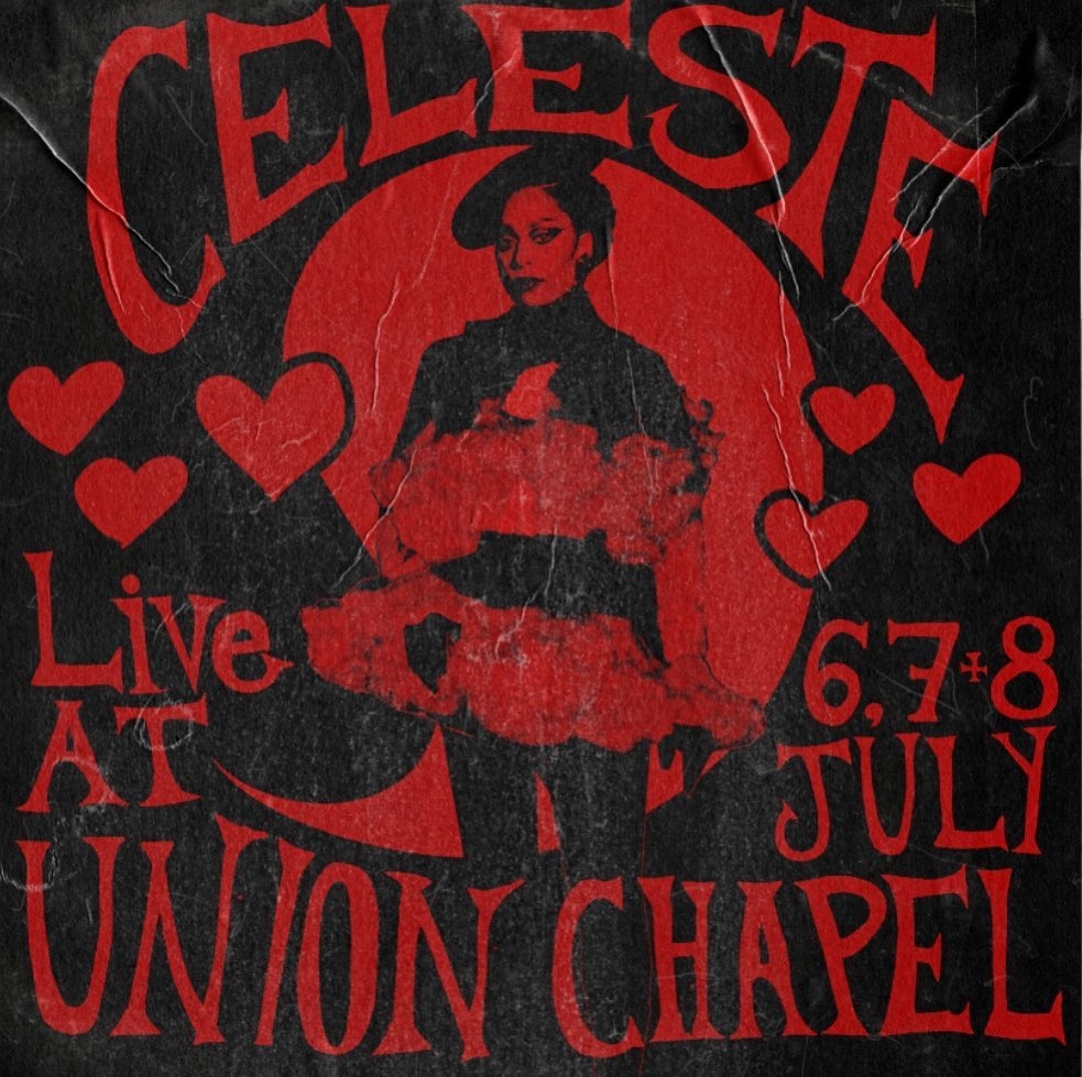 .@Celeste has announced 3 new London shows taking place in July!
Pre-sale tickets go live tomorrow (January 20th) and can be accessed by pre-ordering her upcoming album 'Not Your Muse' 🙌
https://t.co/fGfsIHFx94
#Celeste #NotYourMuse https://t.co/6CZ0Re4yy4
