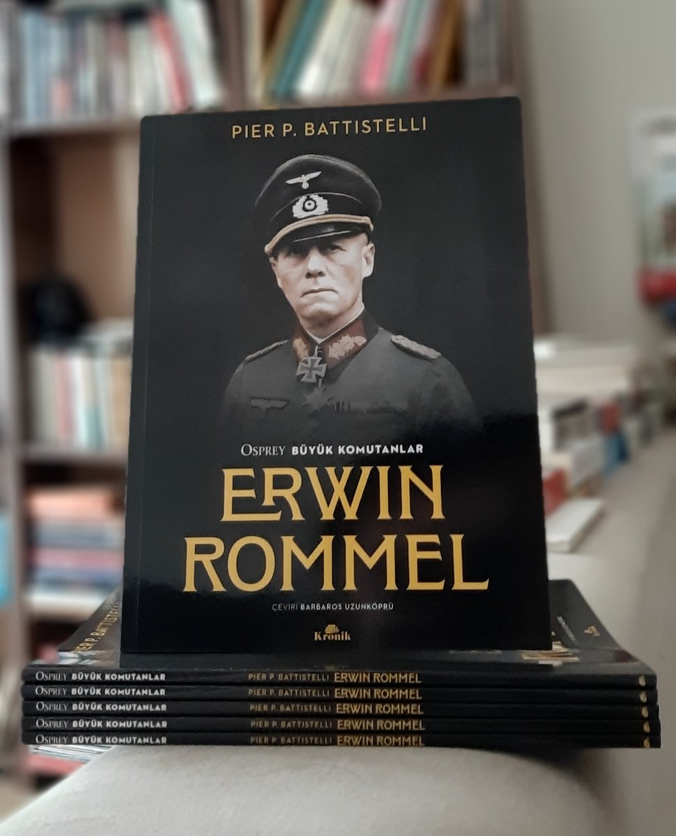 "Erwin Rommel" raflarda🔔

Genç bir subay olarak İtalya'da tozu dumana katan, Fransa'ya karşı "Hayalet Tümen"e komuta eden ve Afrika'da "Çöl Tilkisi" olan Erwin Rommel'in yaşam öyküsü resimler, haritalar ve görsellerle bir belgesel havasında sunuluyor.

Keyifli okumalar dilerim.