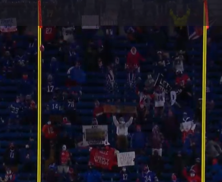 Wind was shifting throughout the game, and obviously had an impact. When Tucker's kick hit the upright, wind doesn't appear strong, but using the view from he kicked it, wind was blowing hard to Tucker's left