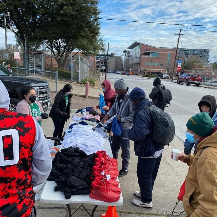 TerrorWaco's tweet photo. Giving back💪🏾 The 4th Annual MLK Homeless Give back. #TERRORMADE @TerrorWaco. @MattRobertsTV https://t.co/yX7D95S8N6