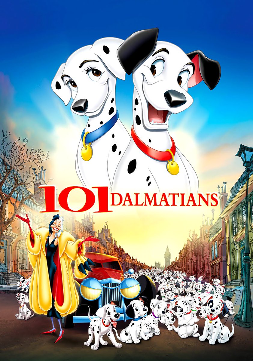 Visuellement superbe, Les 101 Dalmatiens manquent cependant de moments mémorables. Cruella porte le film qui est un bon divertissement malgré tout. 6/10